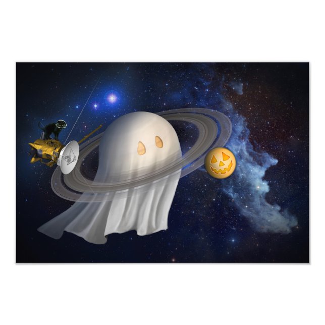 An artist's Halloween illustration Photo Print (Front)