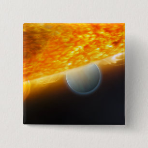 An artist's impression 3 15 cm square badge