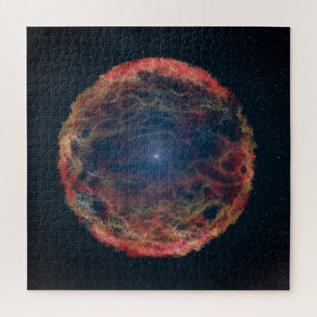An Artist&#x27;s Impression Of Supernova 1993j. Jigsaw Puzzle (Vertical)