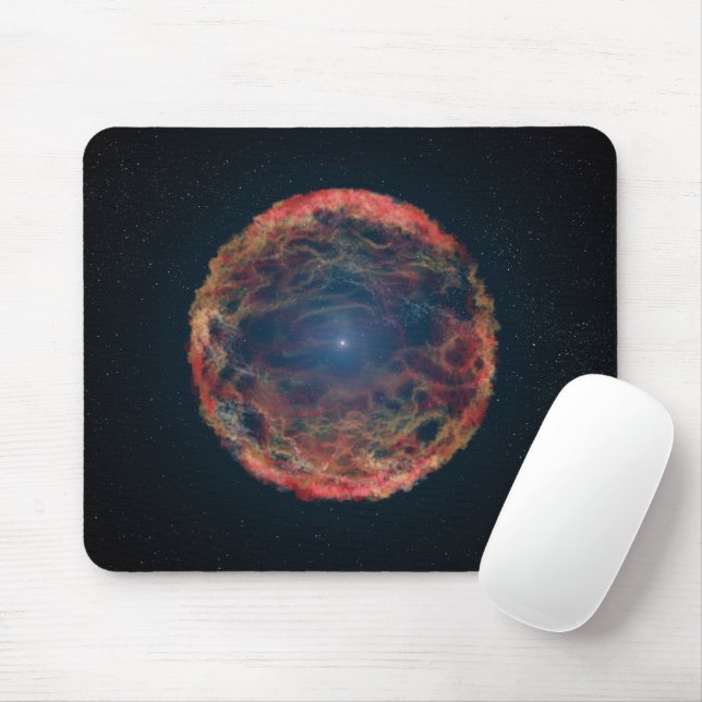 An Artist's Impression Of Supernova 1993j. Mouse Pad (With Mouse)