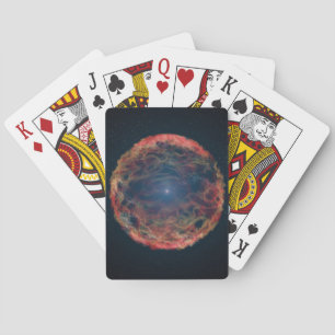 An Artist's Impression Of Supernova 1993j. Playing Cards