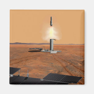 An Ascent Vehicle Leaving Mars. 2 Magnet