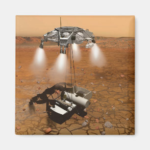 An Ascent Vehicle Leaving Mars. Magnet