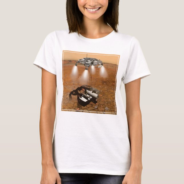 An Ascent Vehicle Leaving Mars. T-Shirt (Front)