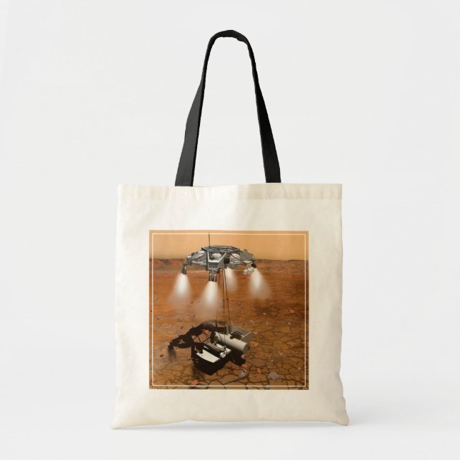 An Ascent Vehicle Leaving Mars. Tote Bag (Front)