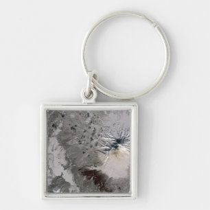 An ash rich plume rises key ring