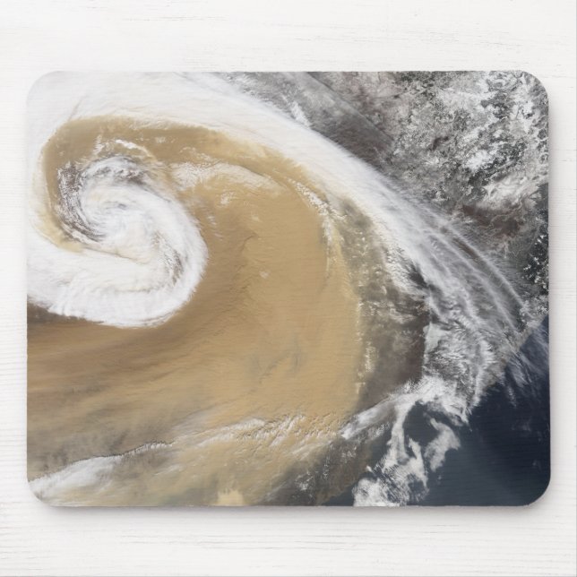 An Asian dust storm crosses the Pacific Mouse Pad (Front)