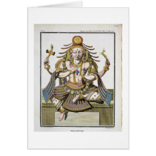 An aspect of Shiva, from 'Voyage aux Indes et a la