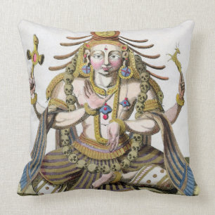 An aspect of Shiva, from 'Voyage aux Indes et a la Cushion