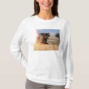 An assaultman fires a Rocket Propelled Grenade T-Shirt