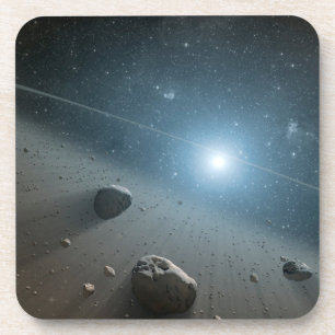 An Asteroid Belt Around The Bright Star Vega. Coaster