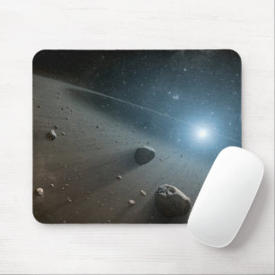 An Asteroid Belt Around The Bright Star Vega. Mouse Pad