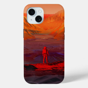 An Astronaut On Mars iPhone 15 Case