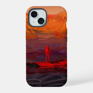 An Astronaut On Mars iPhone 15 Case