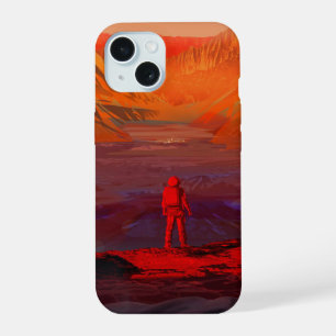 An Astronaut On Mars iPhone 15 Case