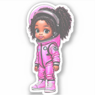 An Astronaut Team Member - Pink