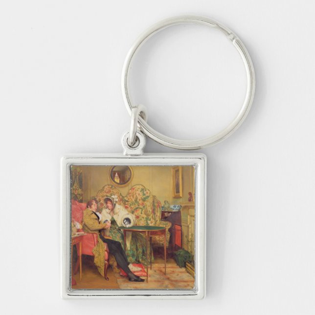 An Attentive Visitor Key Ring (Front)