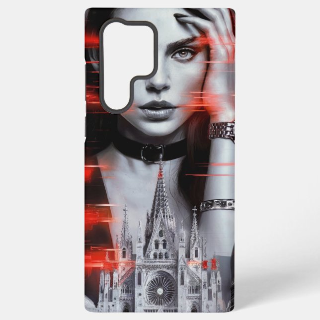 An Attractive and Mysterious Woman ! Samsung Galaxy S22 Ultra Case (Back)