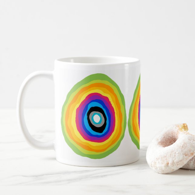 An Attractive Coffee Cup (With Donut)