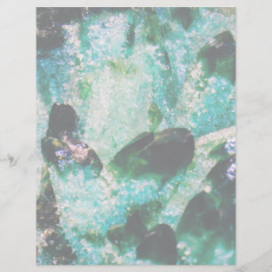 An Aura of Emeralds Custom Letterhead