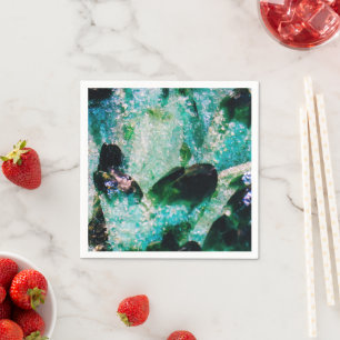 An Aura of Emeralds Napkin
