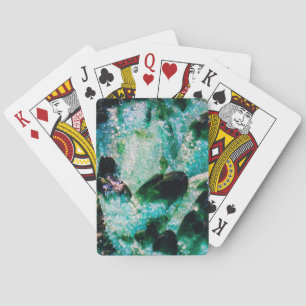 An Aura of Emeralds Playing Cards