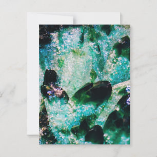 An Aura of Emeralds Postcard