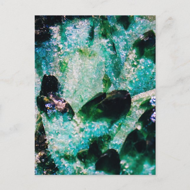 An Aura of Emeralds Postcard (Front)