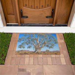 An Australian Bush Gathering Doormat