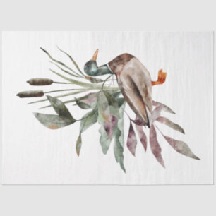 An Autumn Animal and Floral Series Design 31 Tissue Paper