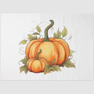 An Autumn Pumpkin Design Collection 13 Tissue Paper