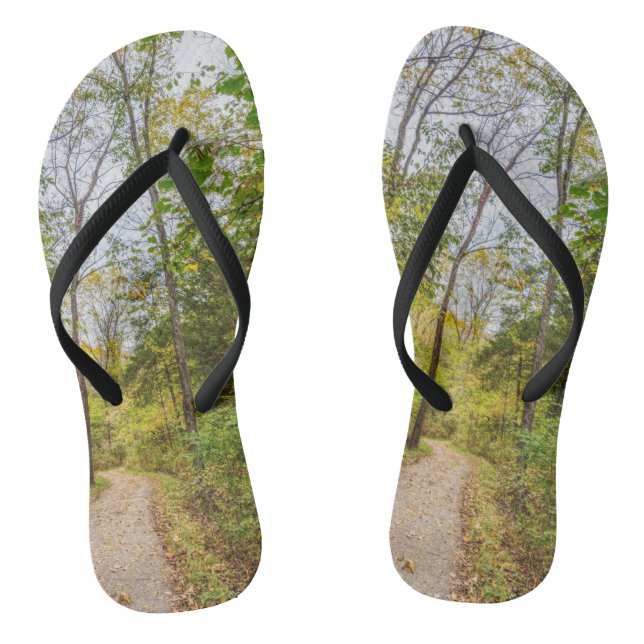 An Autumn Runge Walk Thongs (Footbed)