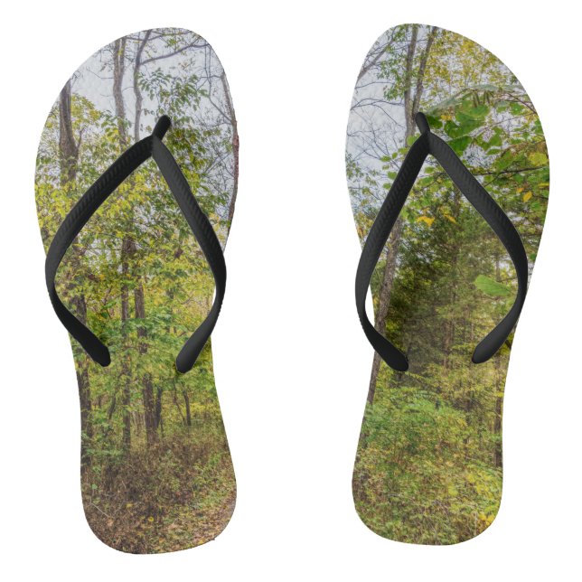 An Autumn Runge Walk Thongs (Footbed)