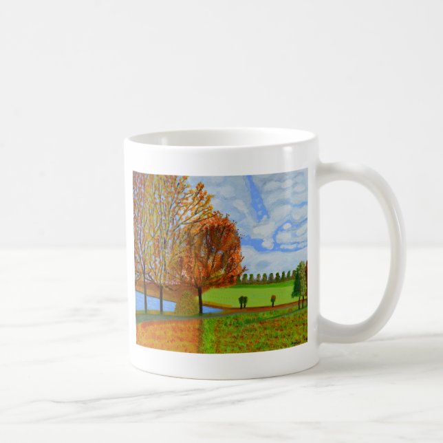 An Autumn Walk Coffee Mug (Right)