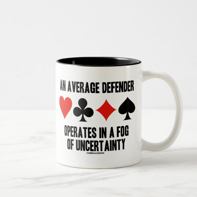 An Average Defender Operates Fog Uncertainty Two-Tone Coffee Mug (Right)