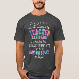 An awesome Teacher Assistant Gift Idea Impossible T-Shirt
