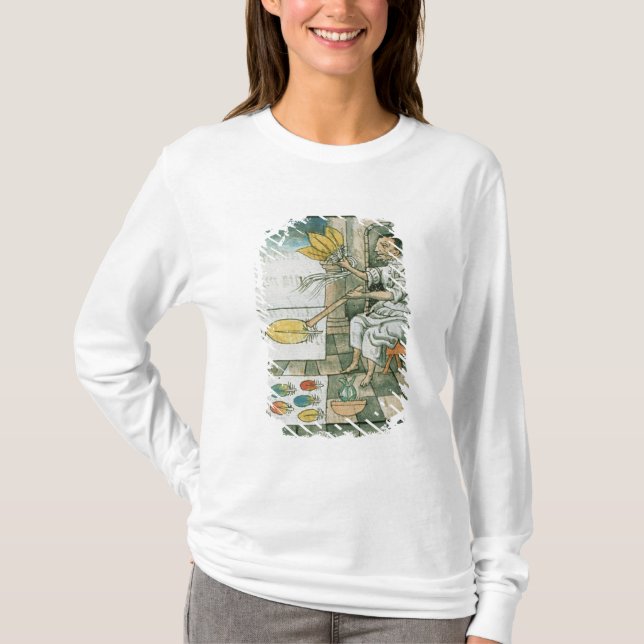 An Aztec feather artisan T-Shirt (Front)
