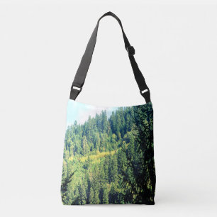 An Eagle in the trees..... Crossbody Bag