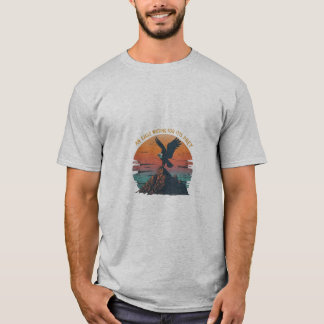 An eagle waiting for its prey T-Shirt