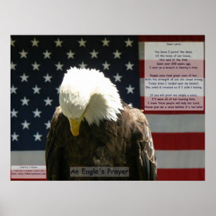 An Eagle's Prayer Poster