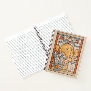 An Early Martyrdom of St. Thomas Becket in Art Notebook