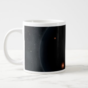 An Earth-Like Planet Rich In Carbon And Dry. Large Coffee Mug