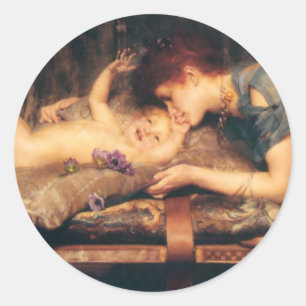 An Earthly Paradise in detail Classic Round Sticker
