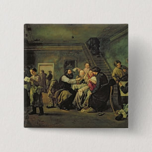 An Eating House, 1859 15 Cm Square Badge