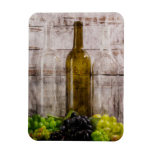 An Echo of Wine Digital Art Magnet