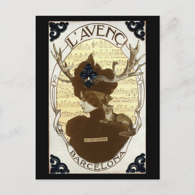 An Eerie Ensemble Postcard (Front)