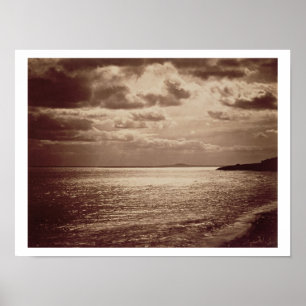 An Effect of the Sun, Normandy c.1857 (sepia photo Poster