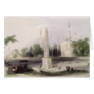 An Egyptian obelisk in the Atmeidan, or Hippodrome