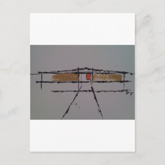 An Eichler home on a T-shirt #2 Postcard