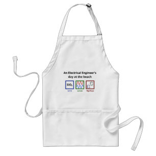 An Electrical Engineer's day at the beach Standard Apron